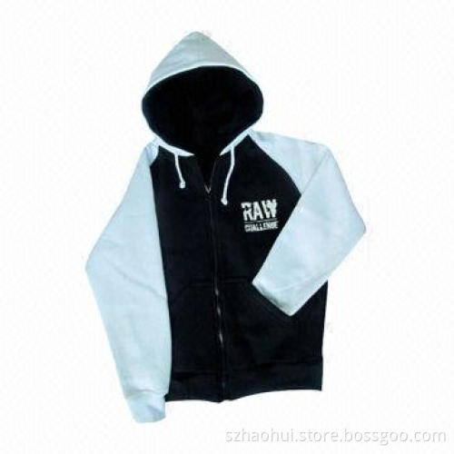 Men's hoody with embroidery